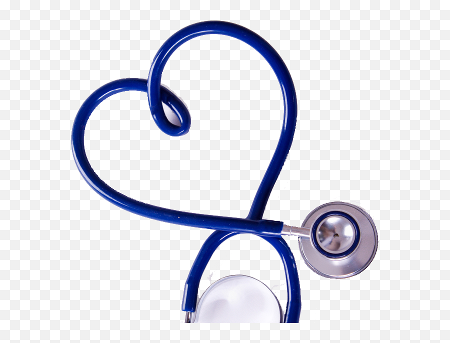 Blue Stethoscope Heart Png - World Heart Day Ads,Stethoscope Heart Png