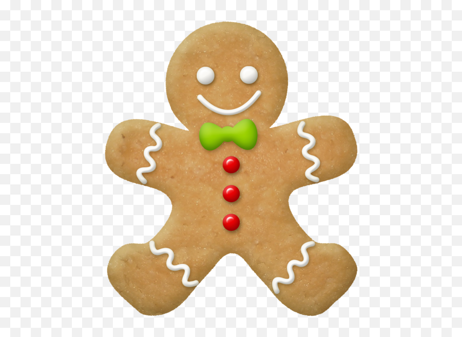 Christmas Gingerbread - Gingerbread Man Cookie Clipart Png,Christmas Cookie Png