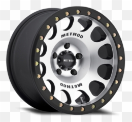 Icon Alloy Alpha Satin Black Machined - Method Racing Wheels png