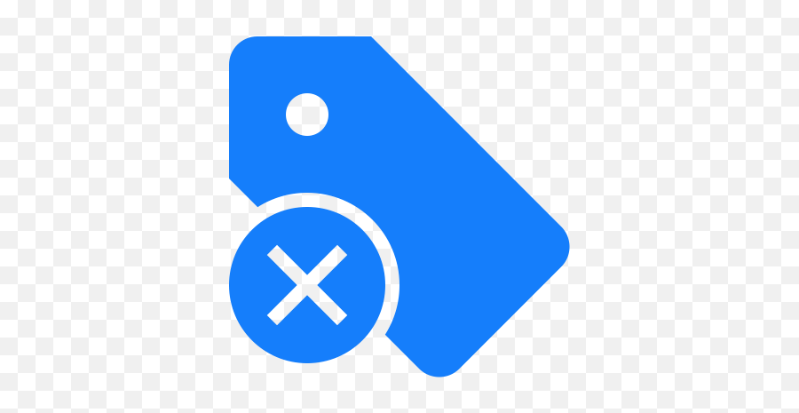 Cancel Tag Icon - Dot Png,Free Tag Icon