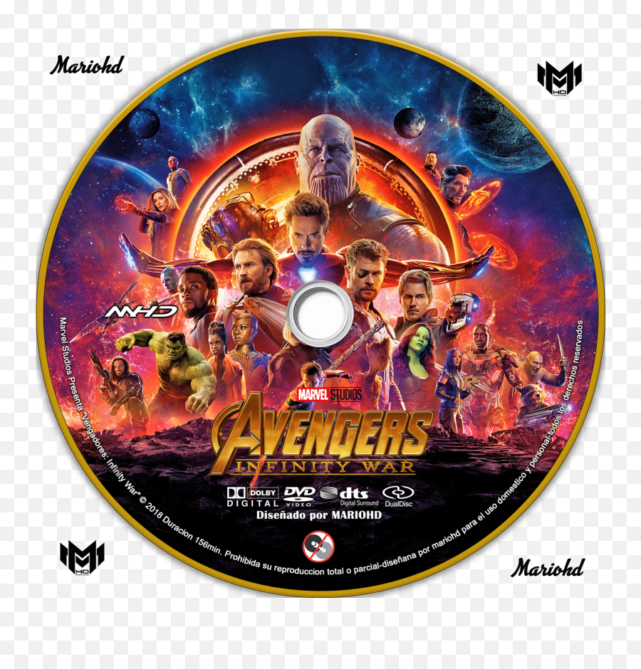 Coversmovies Avengers Infinity War - Avengers Infinity War Cd Png,Dvd Png