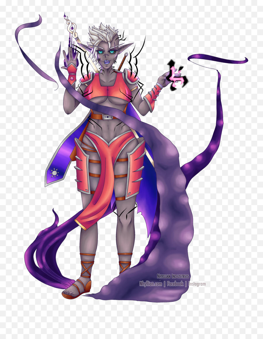 Monster Girl Series - Demon Png,Dark Elf Icon