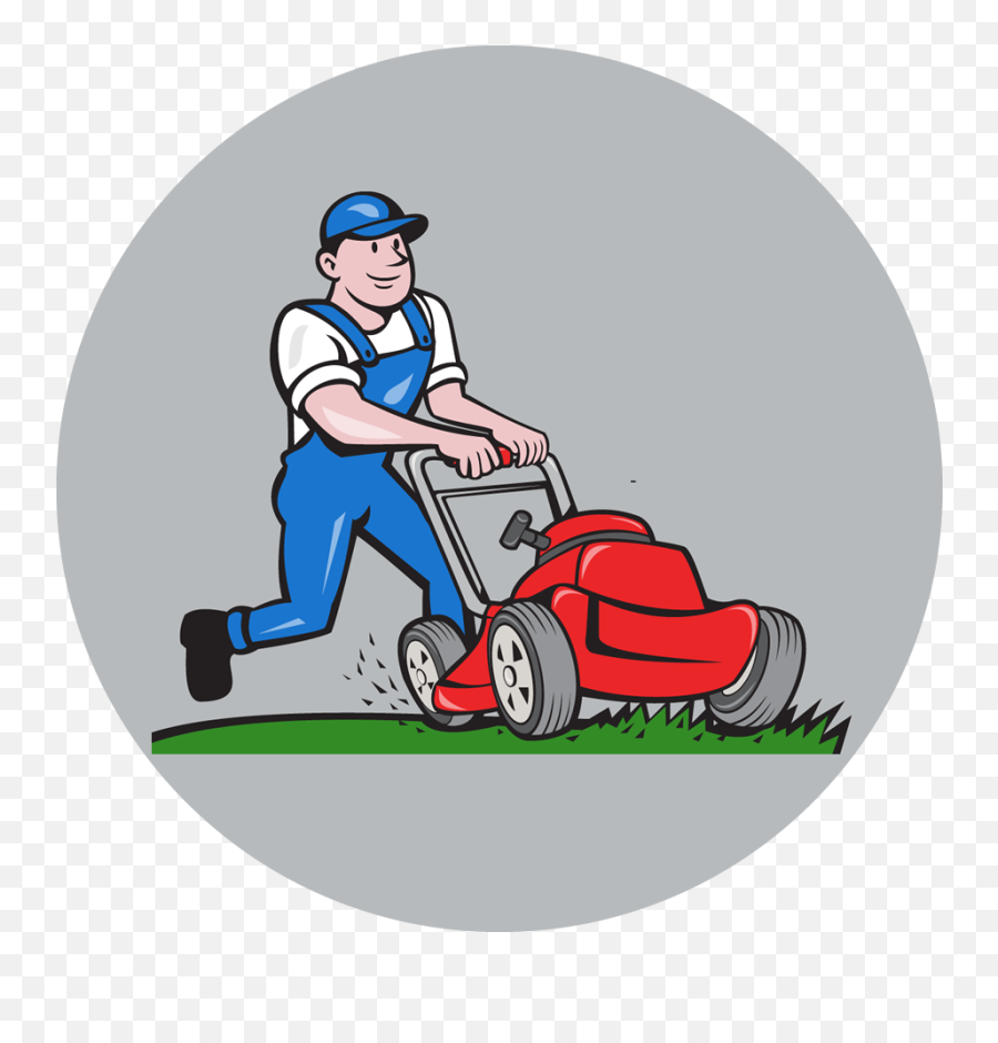 Prompt Lawn Mowing Call 0493 125 855 Caboolture Caloundra - Cartoon Lawn Mower Man Png,Mowing Icon