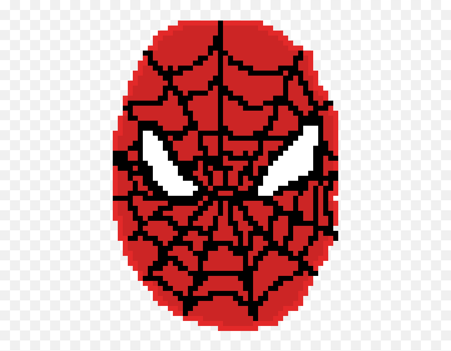 Spiderman Face Png Picture - Pixel Art,Spiderman Face Png