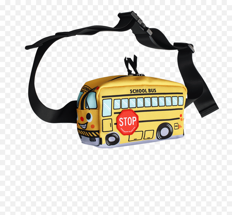 Waist Bags School Bus Polyester Canvas - Tour Bus Service Png,School Bus Icon