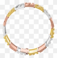 18k Gold Nugget Bracelet Fearless Jewellery - Solid png