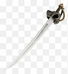 Download Pirate Skull Plastic Sword - Transparent Png