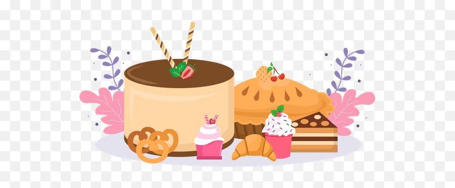 Cake Icon - Download In Glyph Style Mathematics Illustration Png,Emoji Cake Icon