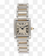 How To Shop Online Vintage Like A Vogue Editor British - Cartier Panthere Watch Vs Tank png