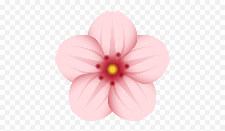 Cherry Blossom Icon In Emoji Style - Girly Png,Cherry Mobile Icon