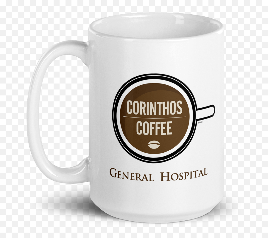 General Hospital Corinthos Coffee Personalized White Mug - Corinthos Coffee Png,Coffeecup Free Icon Studio 1.2