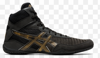 Asics Matcontrol Le Lite Show Blackgold Unisex Wrestling Shoe - 2 png
