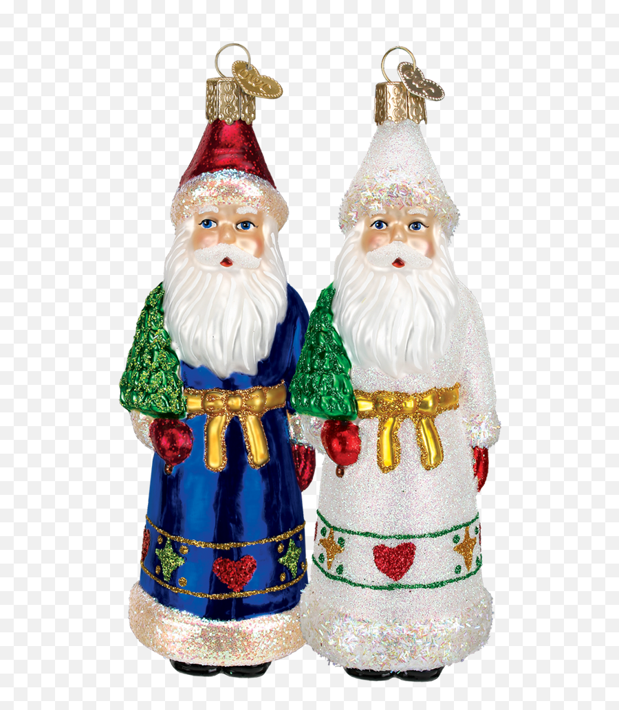 Download Christmas Ornaments Old World - Santa Claus Png,Christmas Ornaments Png