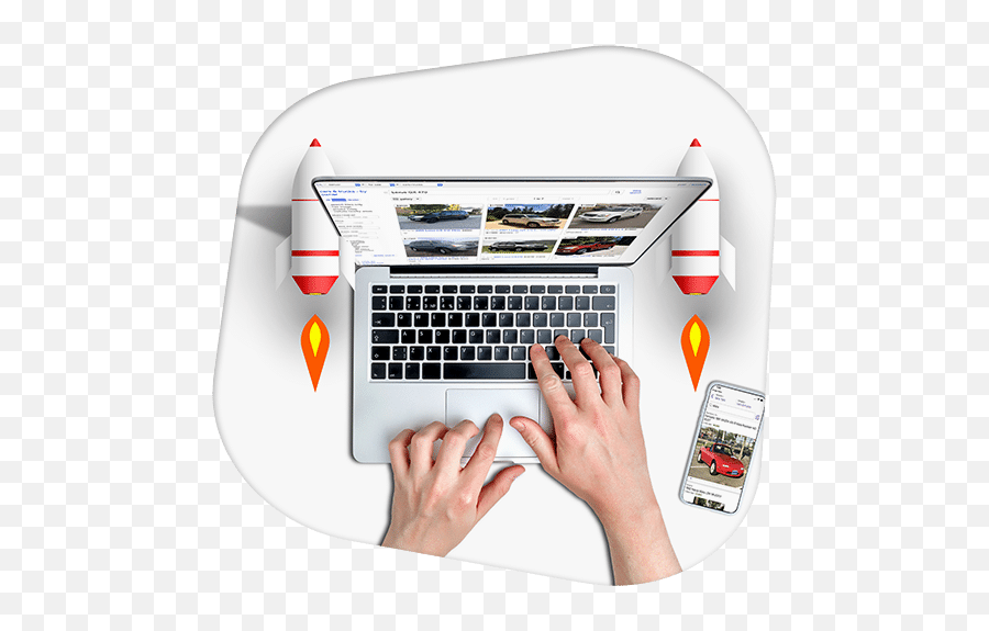 Craigslist - V12software Hands On Laptop Top View Png,Craigslist Logo Icon