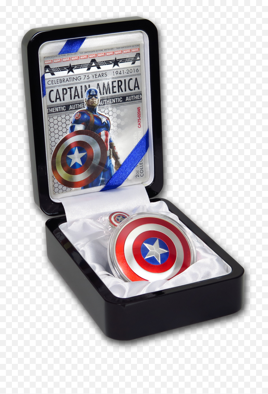 2016 Fiji 2 Oz Silver Domed Captain America Shield Damaged Png Marvel Heroes Icon