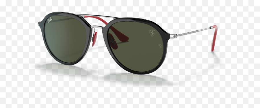Rb4369m Scuderia Ferrari Collection Sunglasses In Black - Sunglasses Png,Icon Plaza Bgc