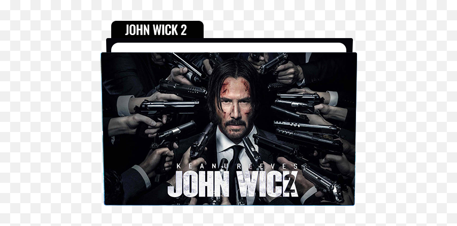 John Wick Chapter 2 Folder Icon Free - Funny John Wick Memes Png,John Wick Fortnite Png