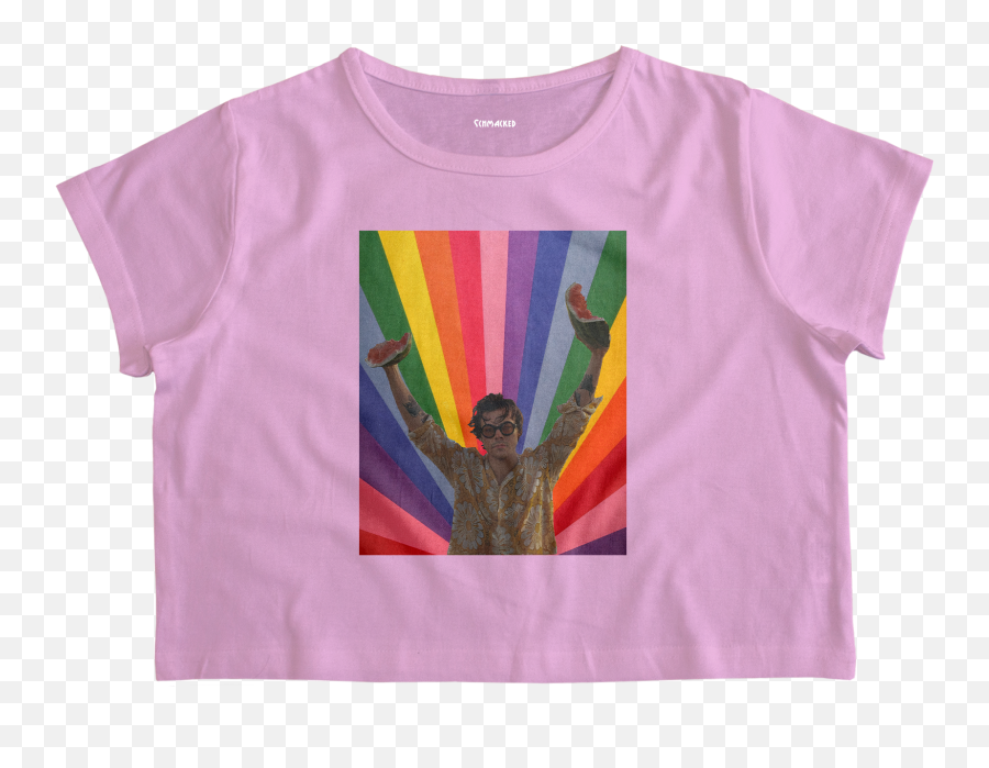 Watermelon Sugar - Harry Styles Schmacked Short Sleeve Png,Harry Styles Pink Icon