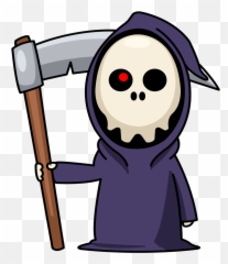 Grim Reaper Clipart Hockey - Art png