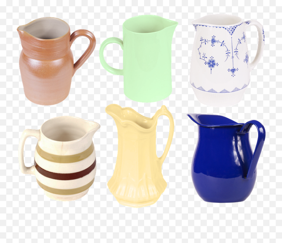 Pitcher Milk White - Earthenware Png,Pitcher Png