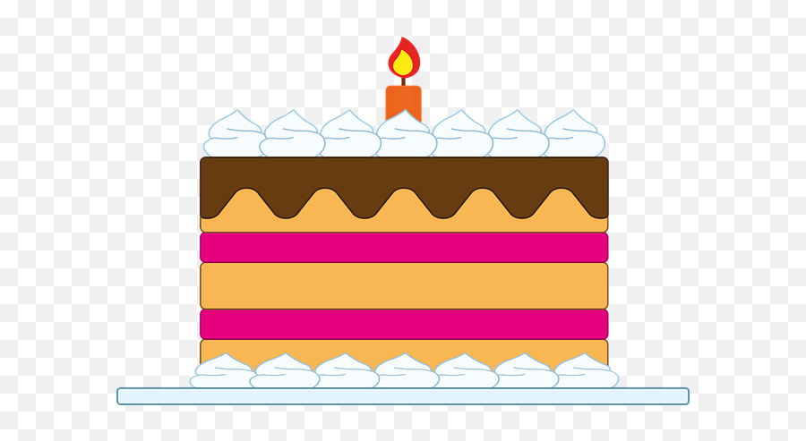 Cake Dessert Birthday - Free Vector Graphic On Pixabay Cake Decorating Supply Png,Vector Cake Icon