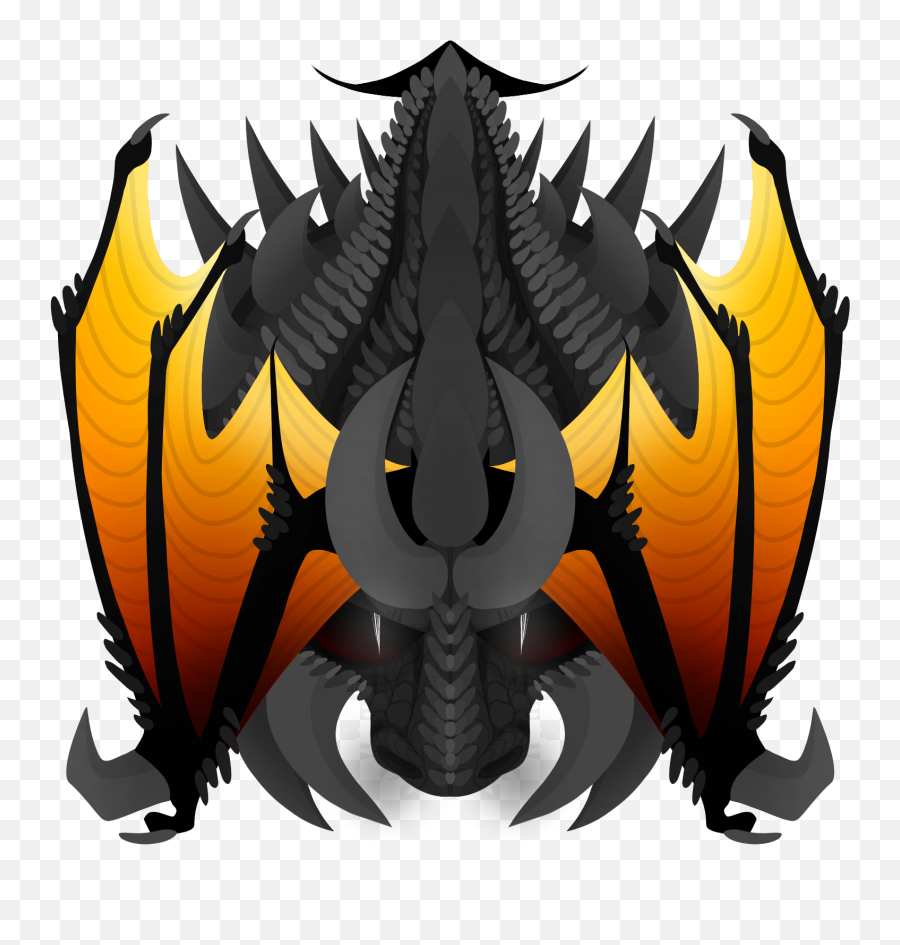 Hd Black Dragon Skin Fly Anim - Mop Io Black Dragon Png,Black Dragon Png
