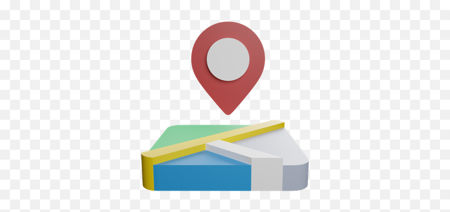 Map Location Icon - Download In Isometric Style Png,Map Icon Design