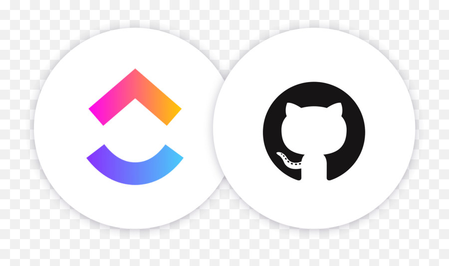 Clickup Icon Png Git Hub Logo