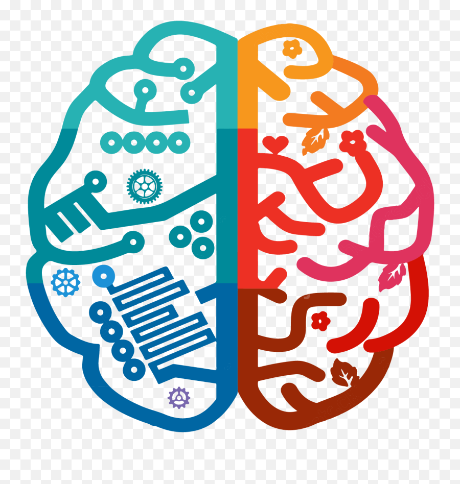 Left Right Brain Logo Png Image - Left Brain Right Brain Logo,Brain Logo