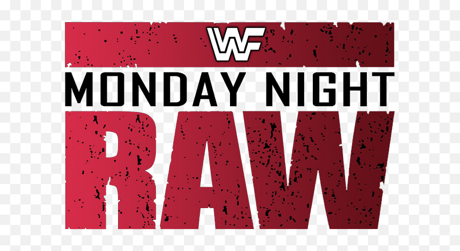 Wwe Raw - Wwf Monday Night Raw 1993 Png,Raw Logo Png