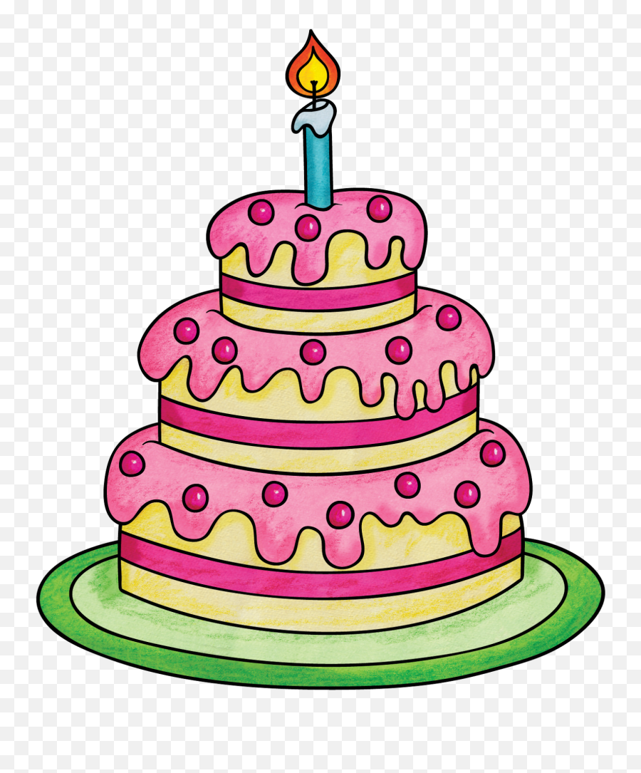 Birthday Cake Torte Gift - Cake Transparent Background Png,Birthday Cake Clipart Transparent Background