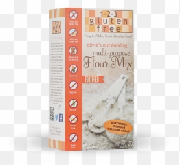 Oliviau0027s Outstanding Multi - Purpose Fortified Glutenfree Flour Mix Baking Mix Png,Flour Png