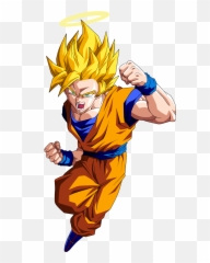 Download Goku Png Hd Clipart Black And - Ssj Transparent Background