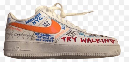 Vlone X Pauly Air Force 1 Low U0027maseu0027 - Vlone Air Force 1 Png,Vlone Logo Png