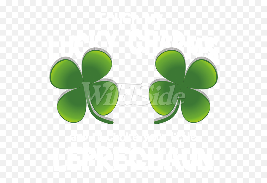 Download Hd Touch My Lucky Charms - Shamrock Png,Lucky Charms Png