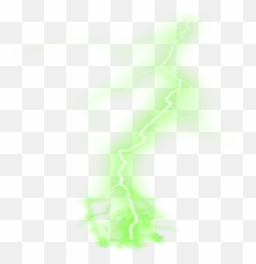 Green Lightning Png 1 Image - Transparent