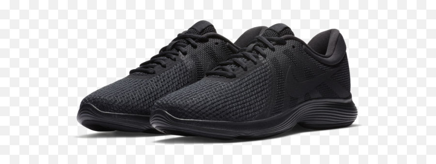 Nike Revolution2 Black Velcro School Shoes - Nike Revolution 4 Black Png,Nike Shoes Png