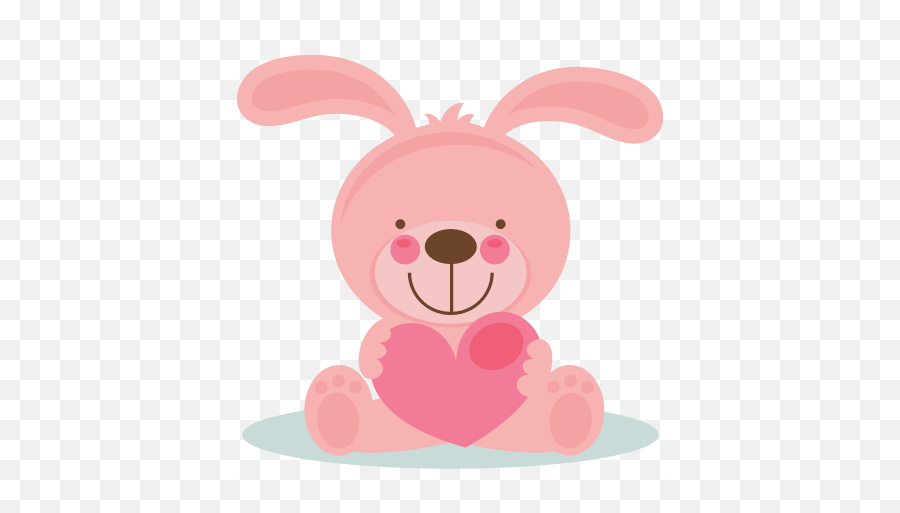 Library Of Cute Valentine Black And - Cute Animal Valentine Clip Art Png,Png Cute