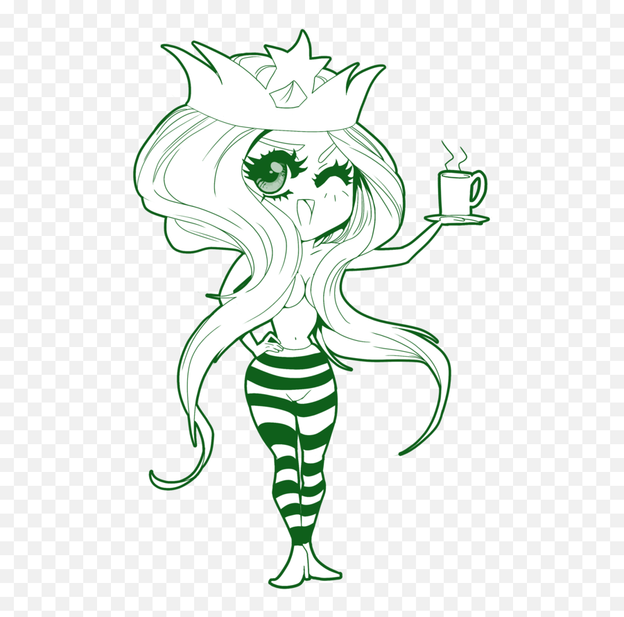 Coffee Espresso Starbucks Drawing Png - Cute Drawings Of Starbucks,Starbucks Logo Drawing
