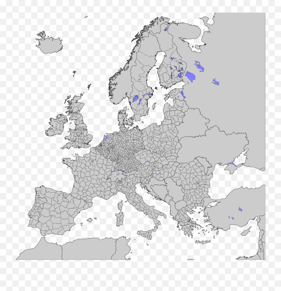 Album Collection Of 50 Blank Maps For - Europe Religion Map 2020 Png,Europe Map Png