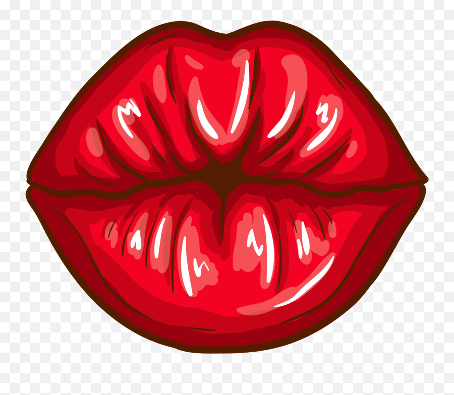 Kiss Clipart Png Image Free Download - Duck Lips Drawing Cartoon,Kiss Png -  free transparent png images 