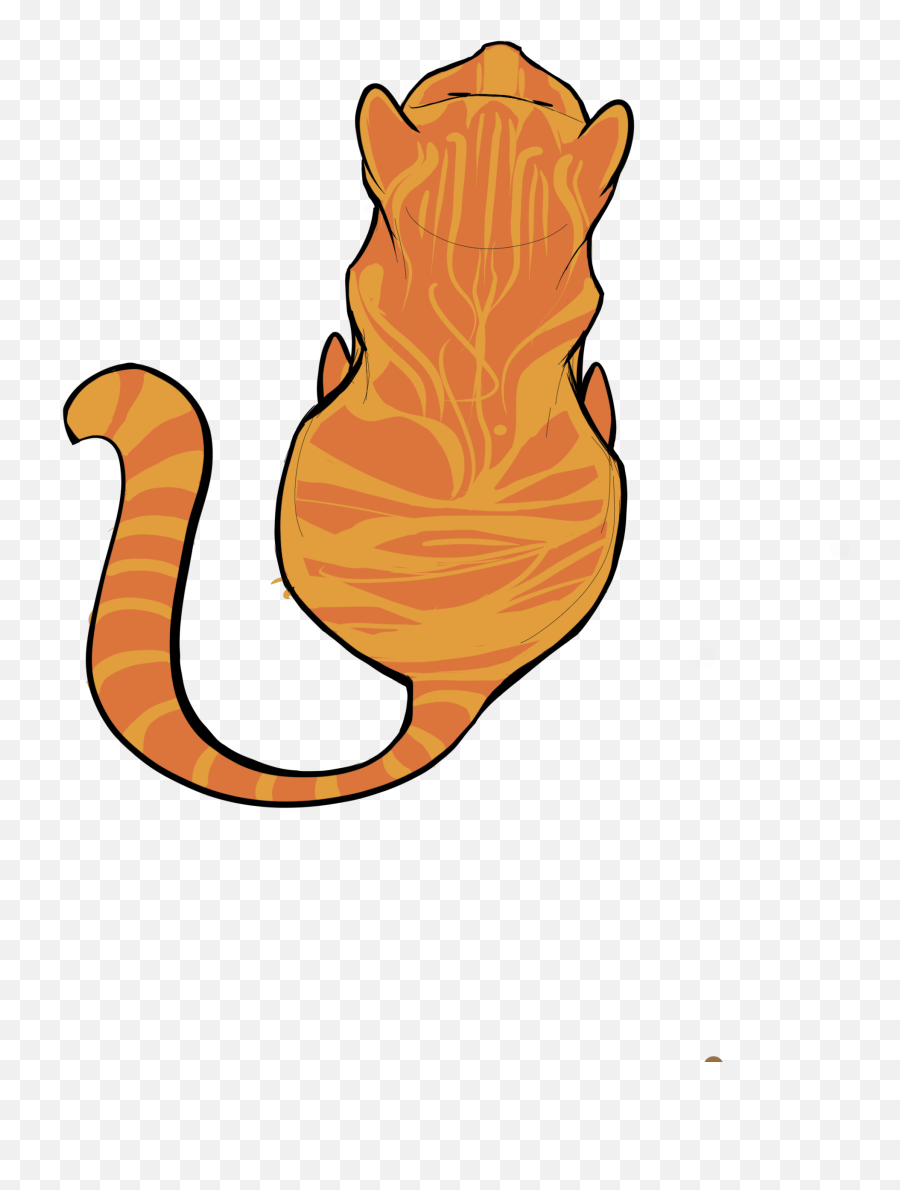 Cat From Above - Above Of Cartoon Cat Png,Cartoon Cat Png