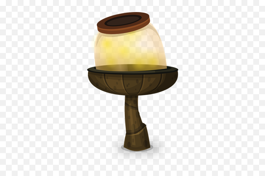 Glass Container Fireflies - End Table Png,Fireflies Png