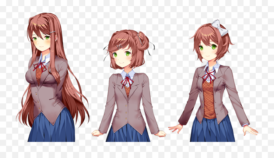 Sayori - Doki Doki Literature Club Sayori Png,Sayori Png