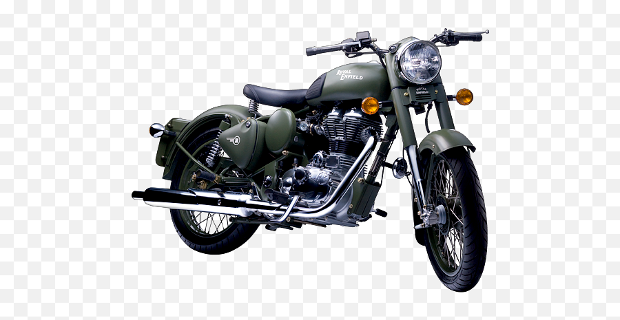 Download Motorcycle Png Image - Royal Enfield Classic 500 Battle Green Price,Motorcycle Transparent Background