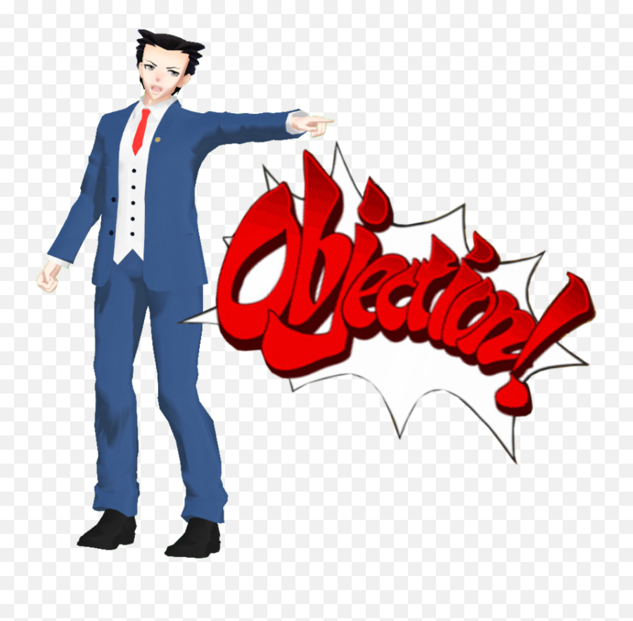 Phoenix Wright Objection Png 7 Image - Objection A Phoenix Wright,Objection Png