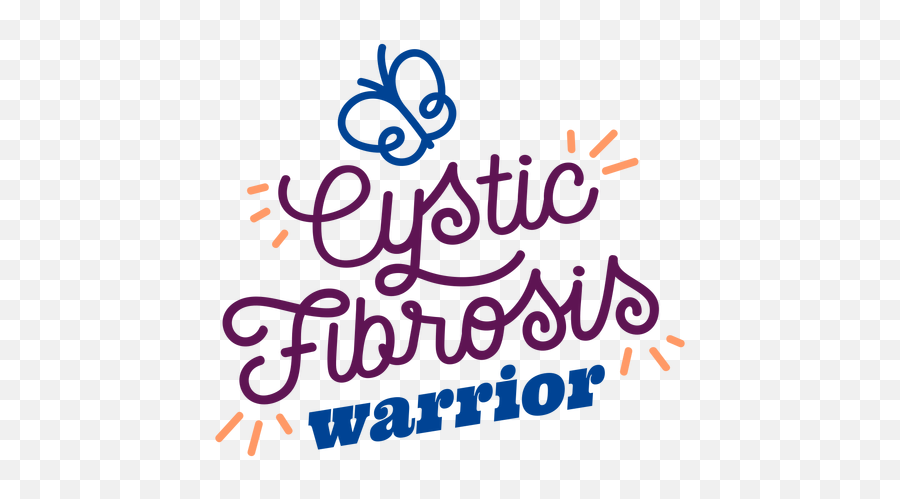 Cystic Fibrosis Warrior Sticker Badge - Transparent Png Clip Art,Warrior Transparent