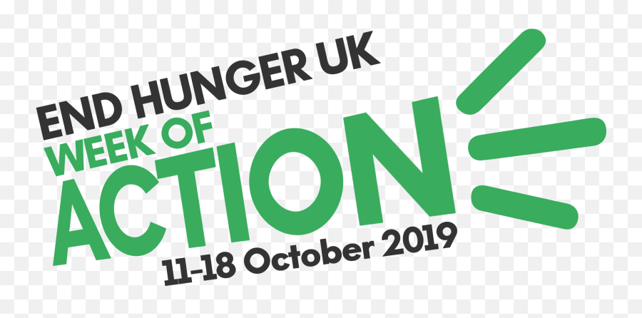 Week Of Action 11th - 18th October 2019 End Hunger Uk Graphic Design Png,Action Png