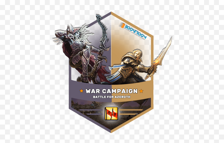 Eu War Campaign Battle For Azeroth - Action Figure Png,Battle For Azeroth Logo