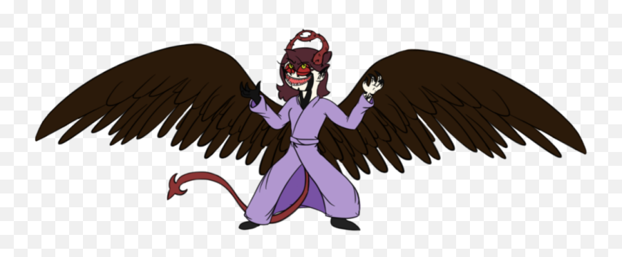 Download Wing Clipart Fallen Angel - Jaiden Animations Demon Drawing Png,Transparent Animations